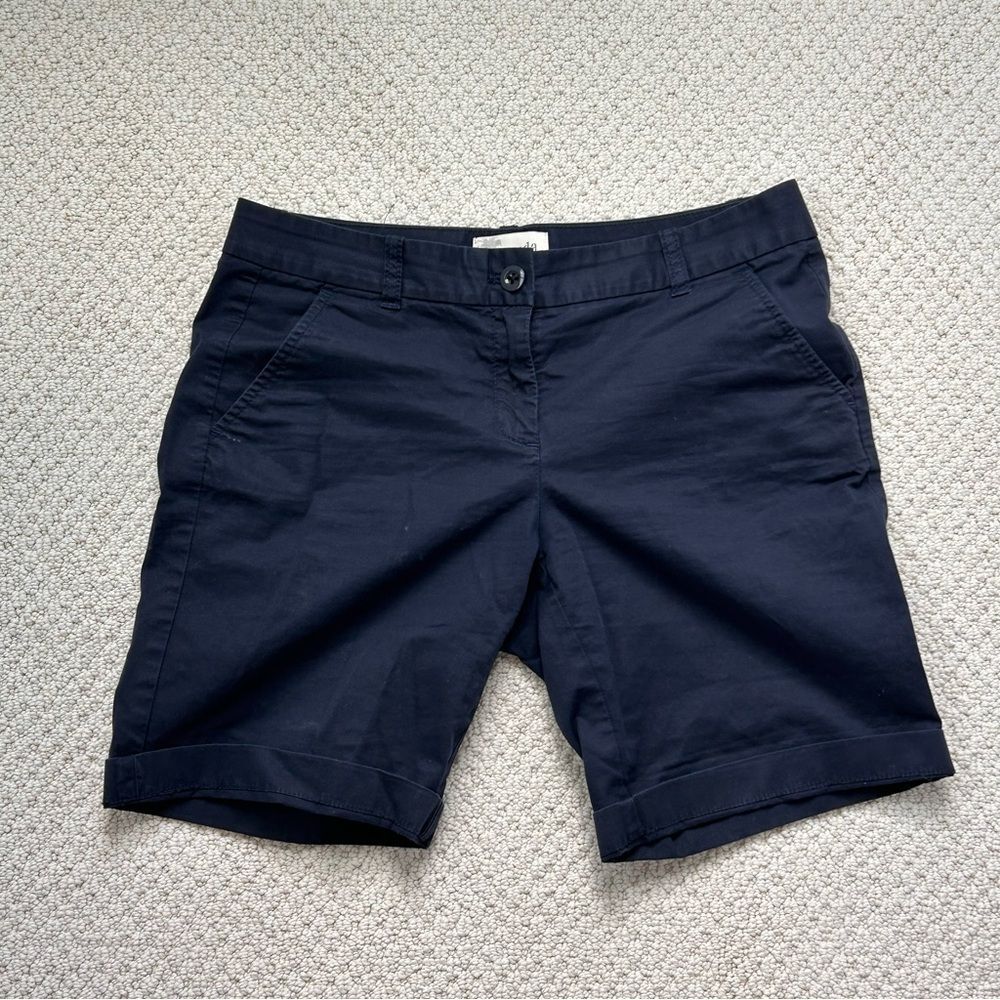 J.Crew Bermuda Classic Navy Women's Shorts size 2